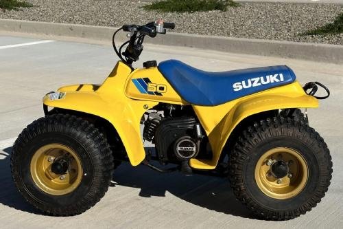 1985 Suzuki LT-50 youth ATV classic beginner quad